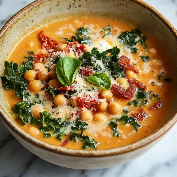 A cozy bowl of stew packed with veggies and cheesy goodness.