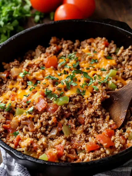 A bowl of food with a spoon in it.