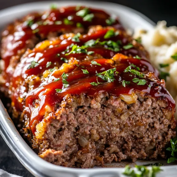 A plate of meat with tomato sauce.