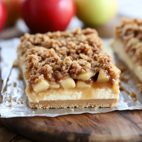 A piece of dessert on a wooden table.