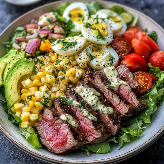 A plate of food with meat, eggs, tomatoes, and lettuce.