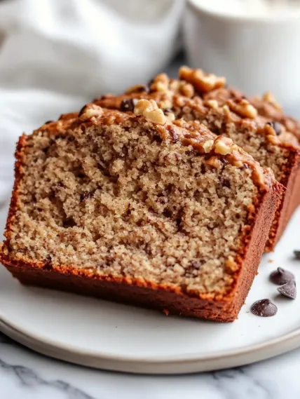 A slice of bread with nuts on top.