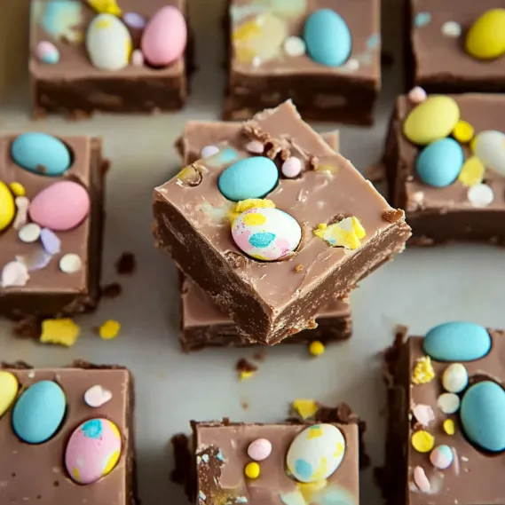 Delicious Easy Easter Fudge
