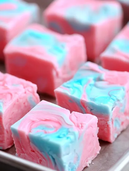 Cotton Candy Fudge Recipe