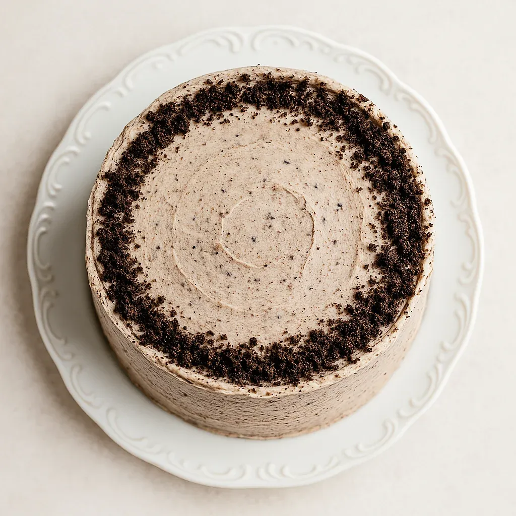 A slice of chocolate cake on a plate.