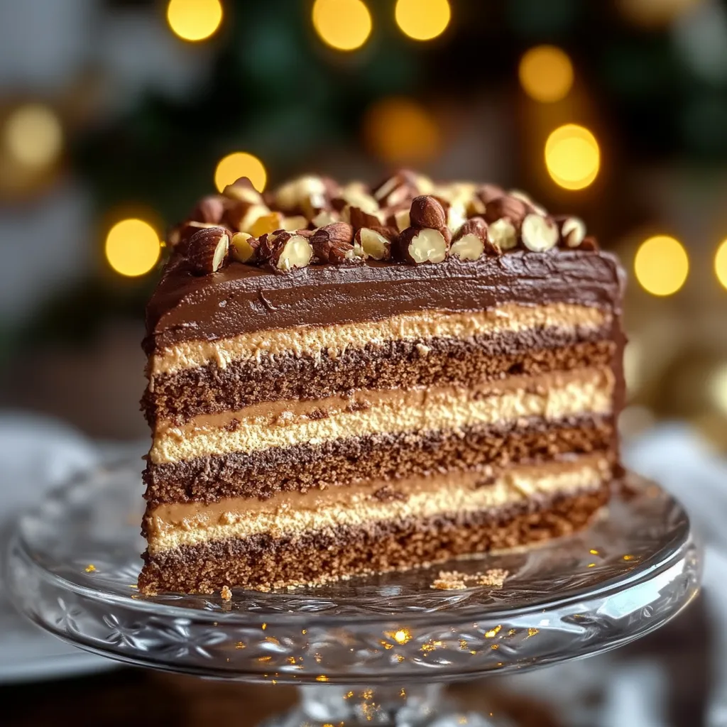Egyptian Hazelnut Cake Recipe