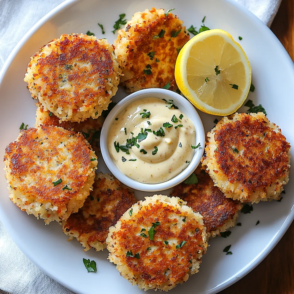 Shrimp Cakes with Lemon Aioli