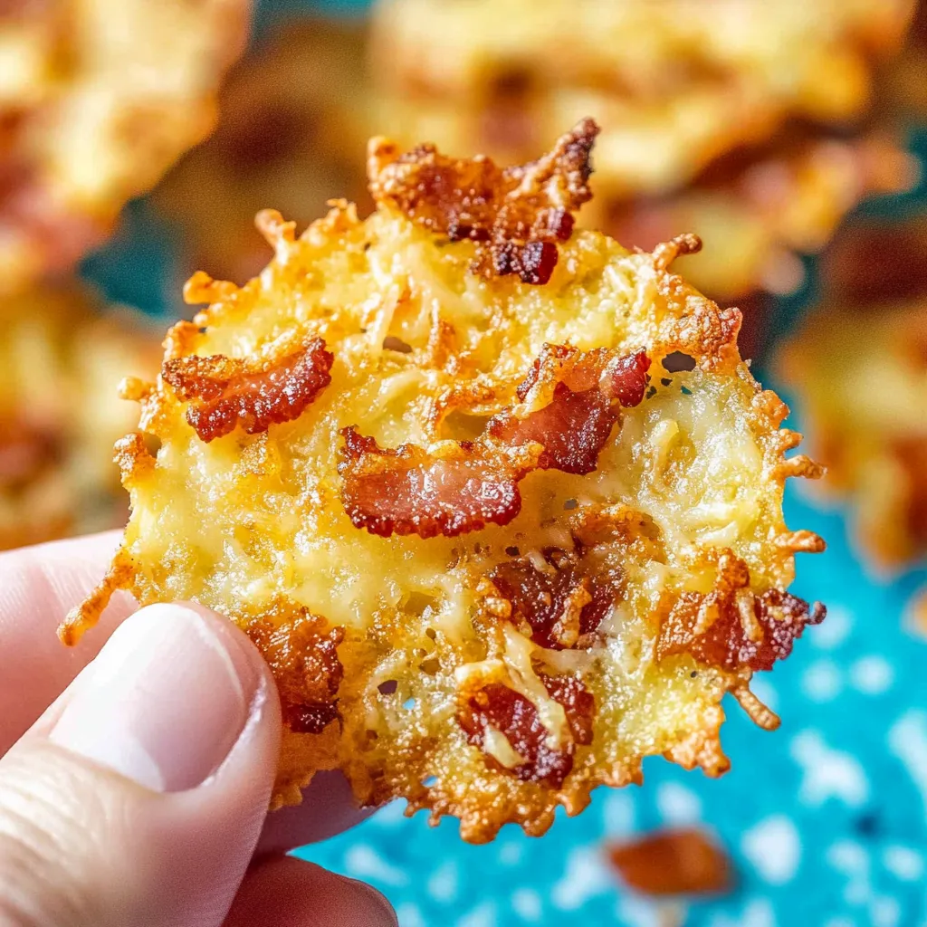 Bacon Parmesan Crisps