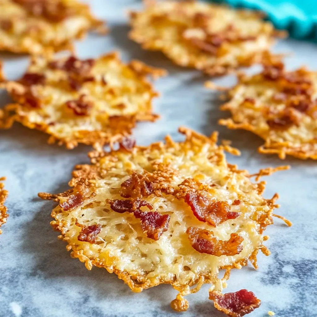 Bacon Parmesan Crisps