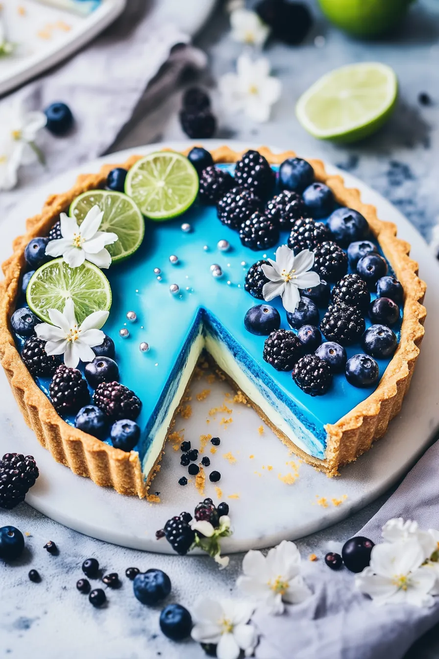 Blue Moon Lime Tart
