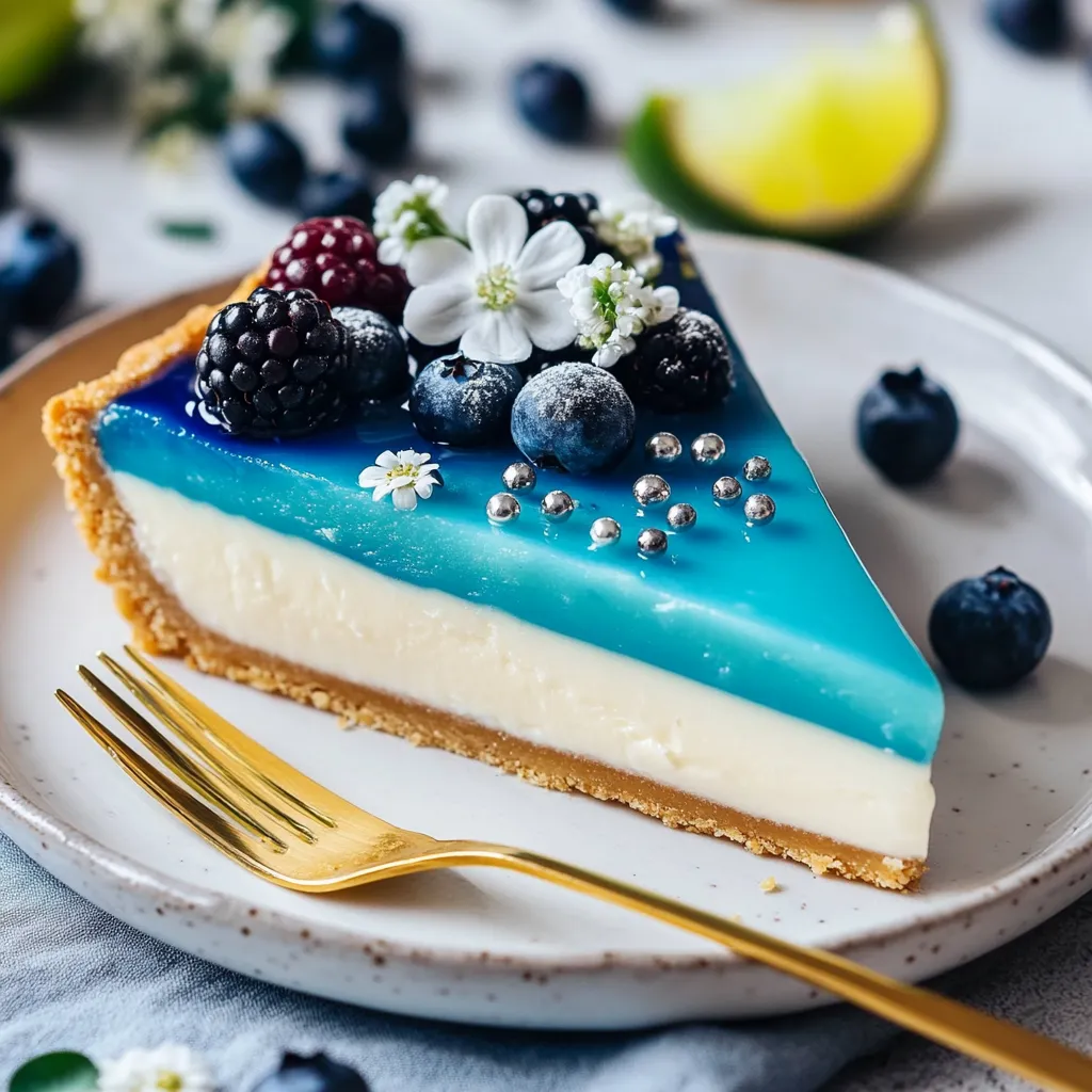 Blue Moon Lime Tart