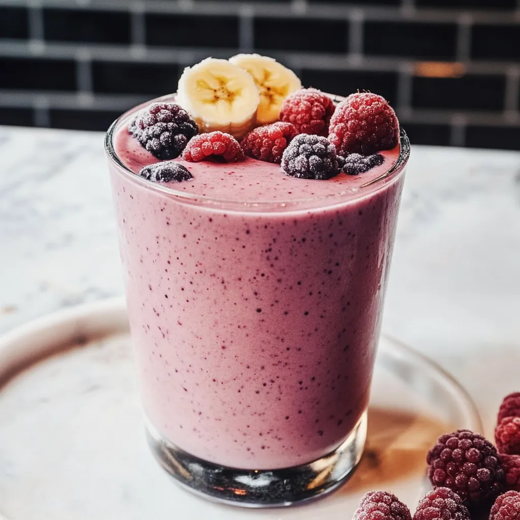 Healthy High Protein Smoothie