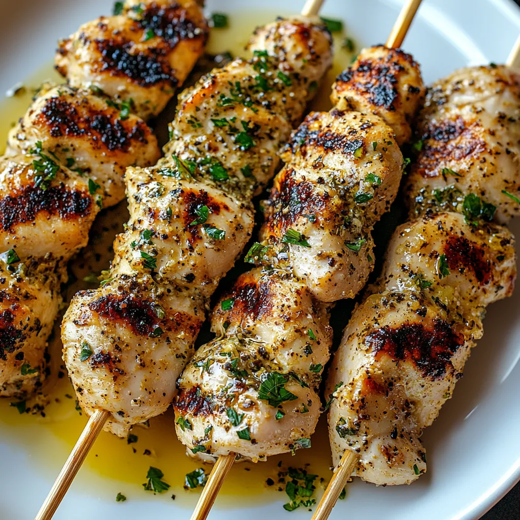 Garlic Parmesan Grilled Chicken