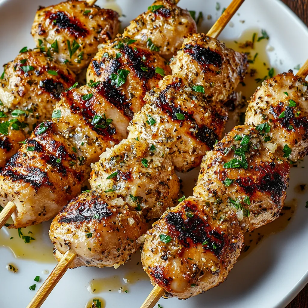 Garlic Parmesan Grilled Chicken