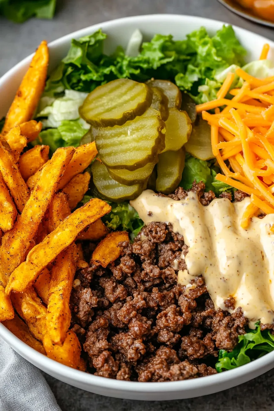 Burger Bowls