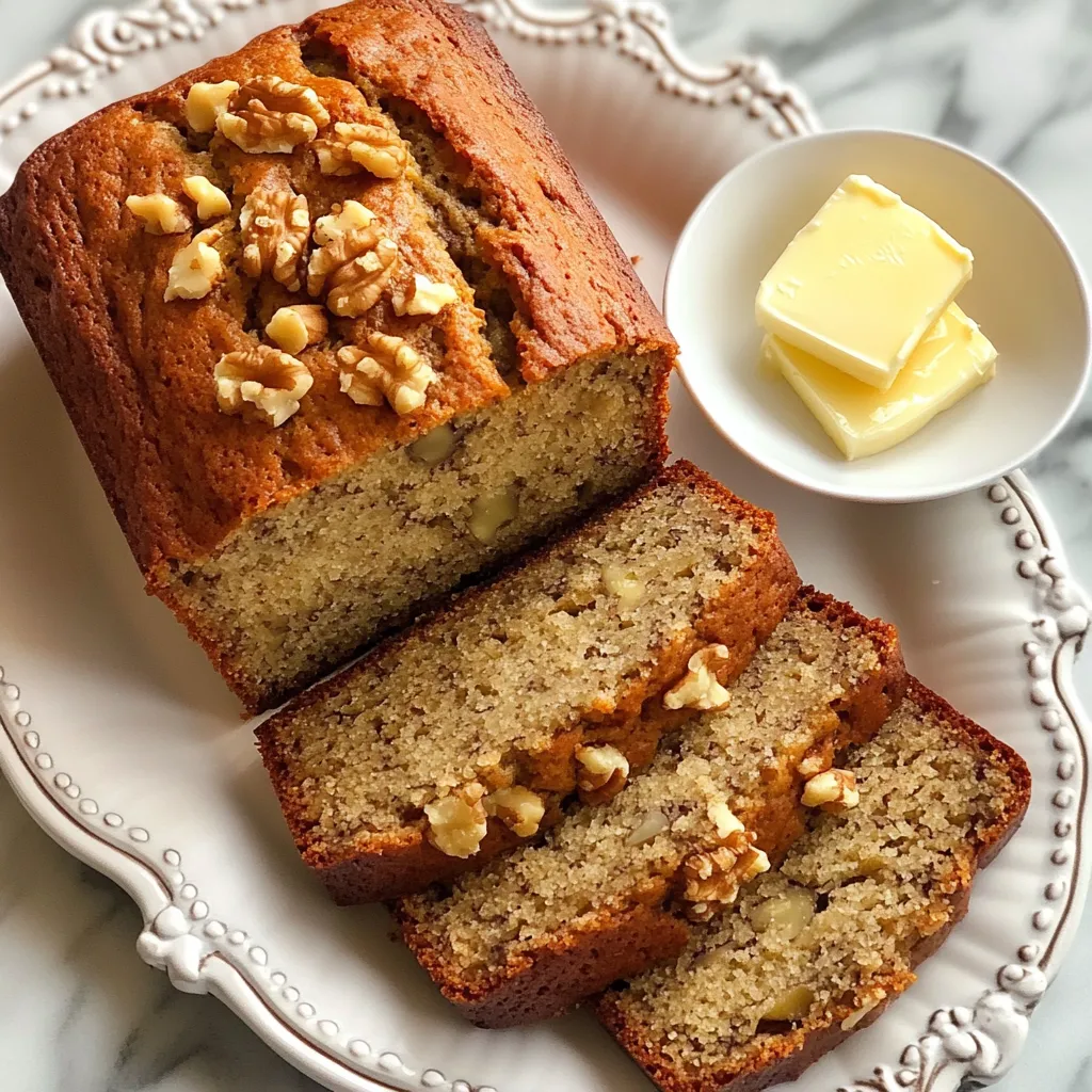 Old-Fashioned Banana Bread