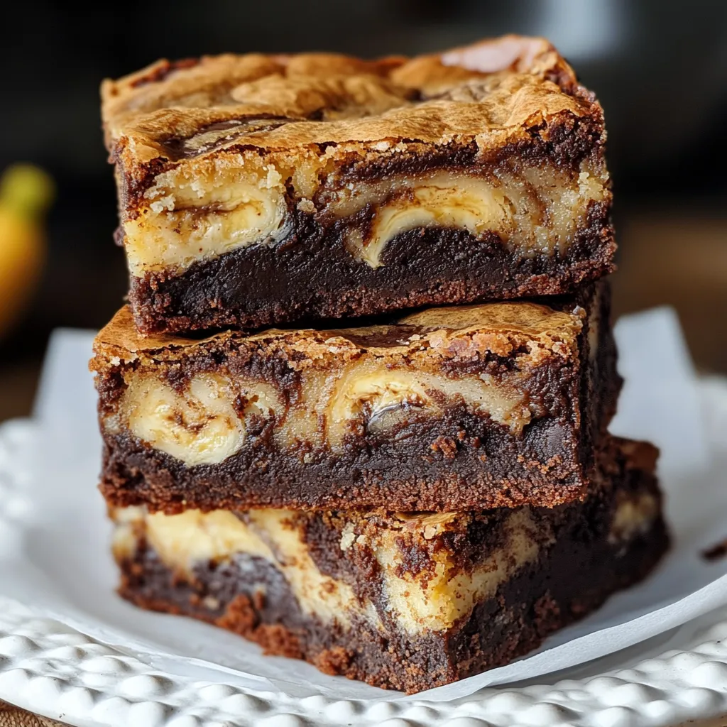 Banana Bread Brownies