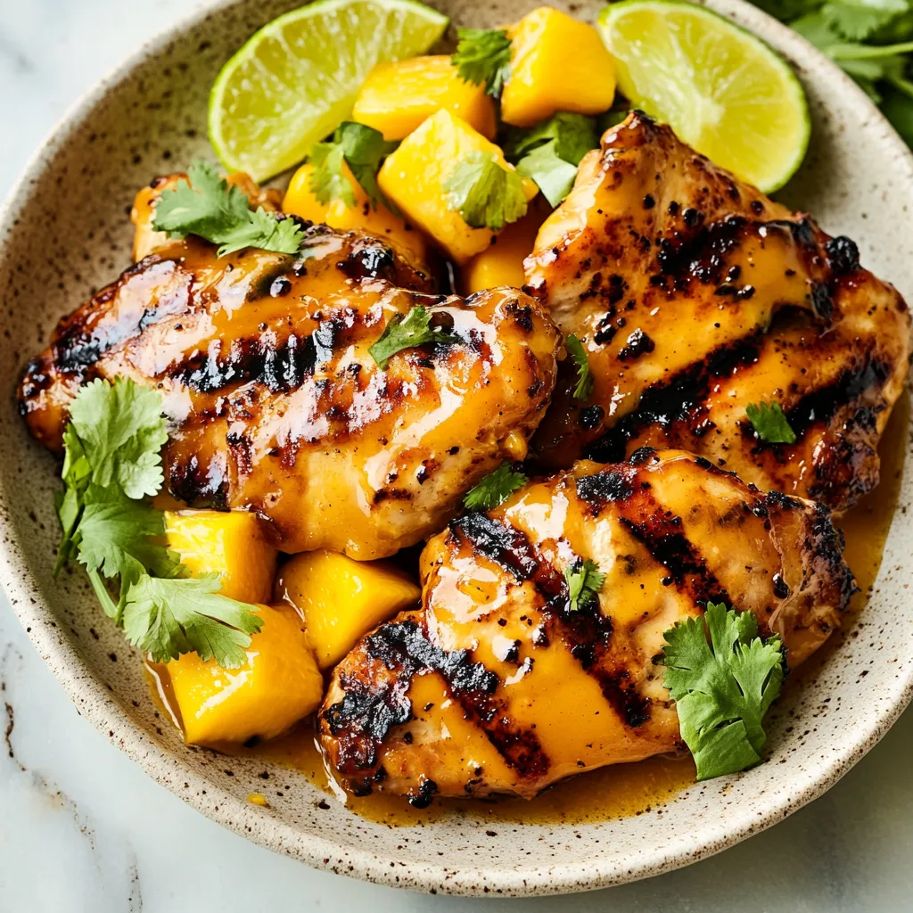 Grilled Mango Chicken