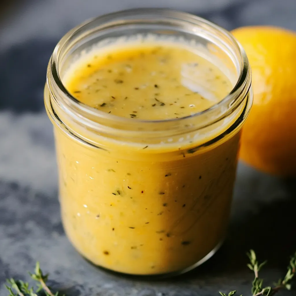 Honey Lemon Vinaigrette Salad Dressing Recipe