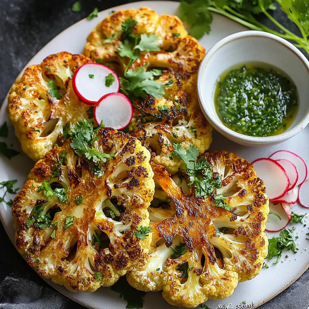 Roasted Cauliflower Steaks
