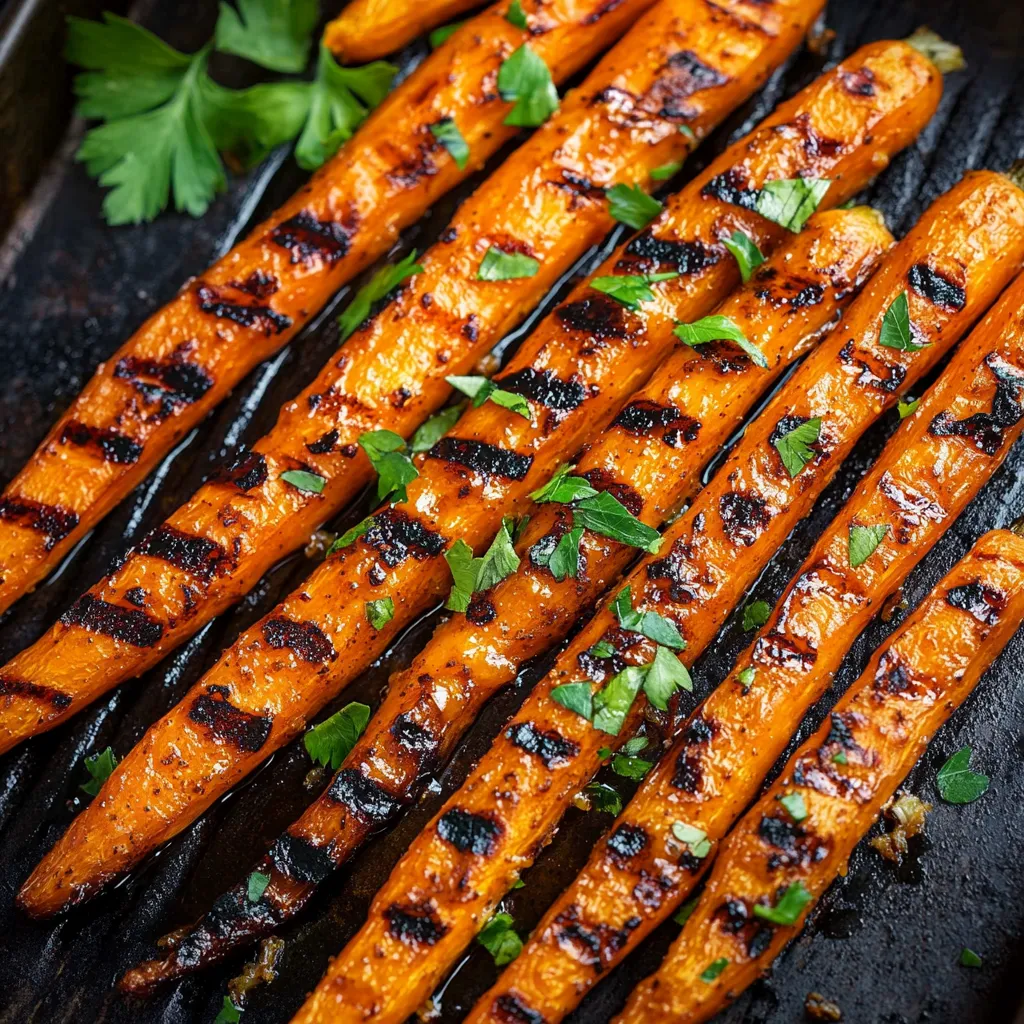 Grilled and Glazed Carrots Recipe