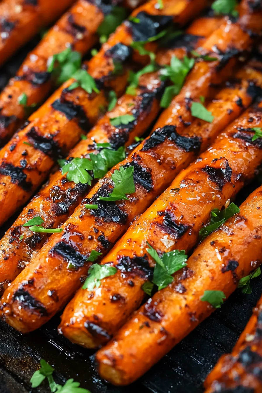 Grilled and Glazed Carrots Recipe