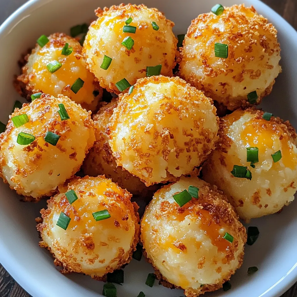 Leftover Mashed Potato Cheese Puffs