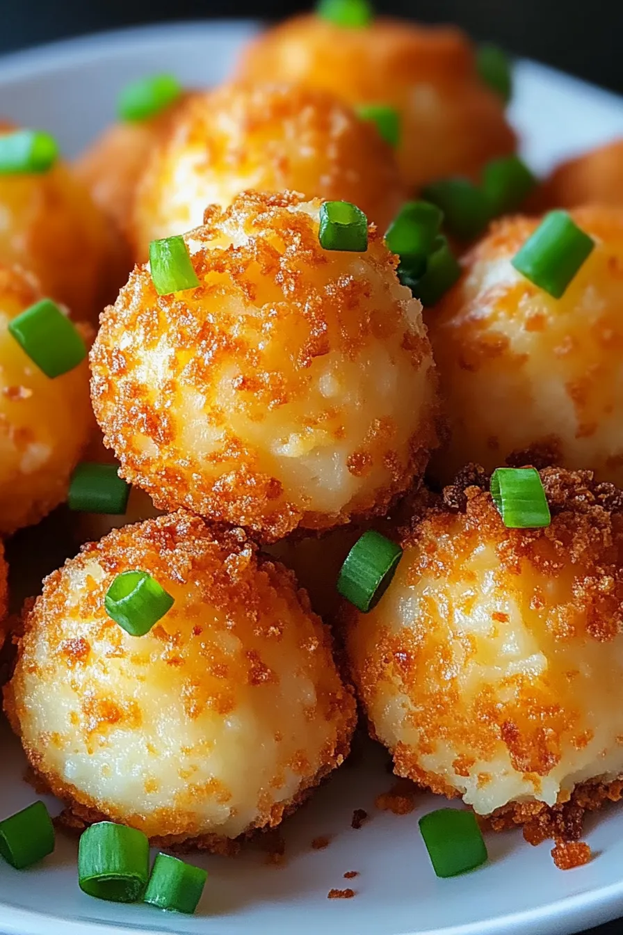 Leftover Mashed Potato Cheese Puffs