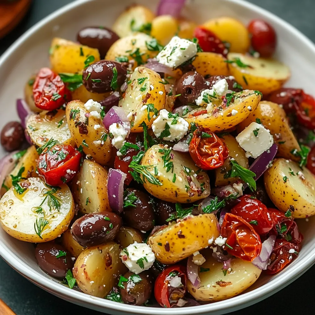 Greek Potato Salad