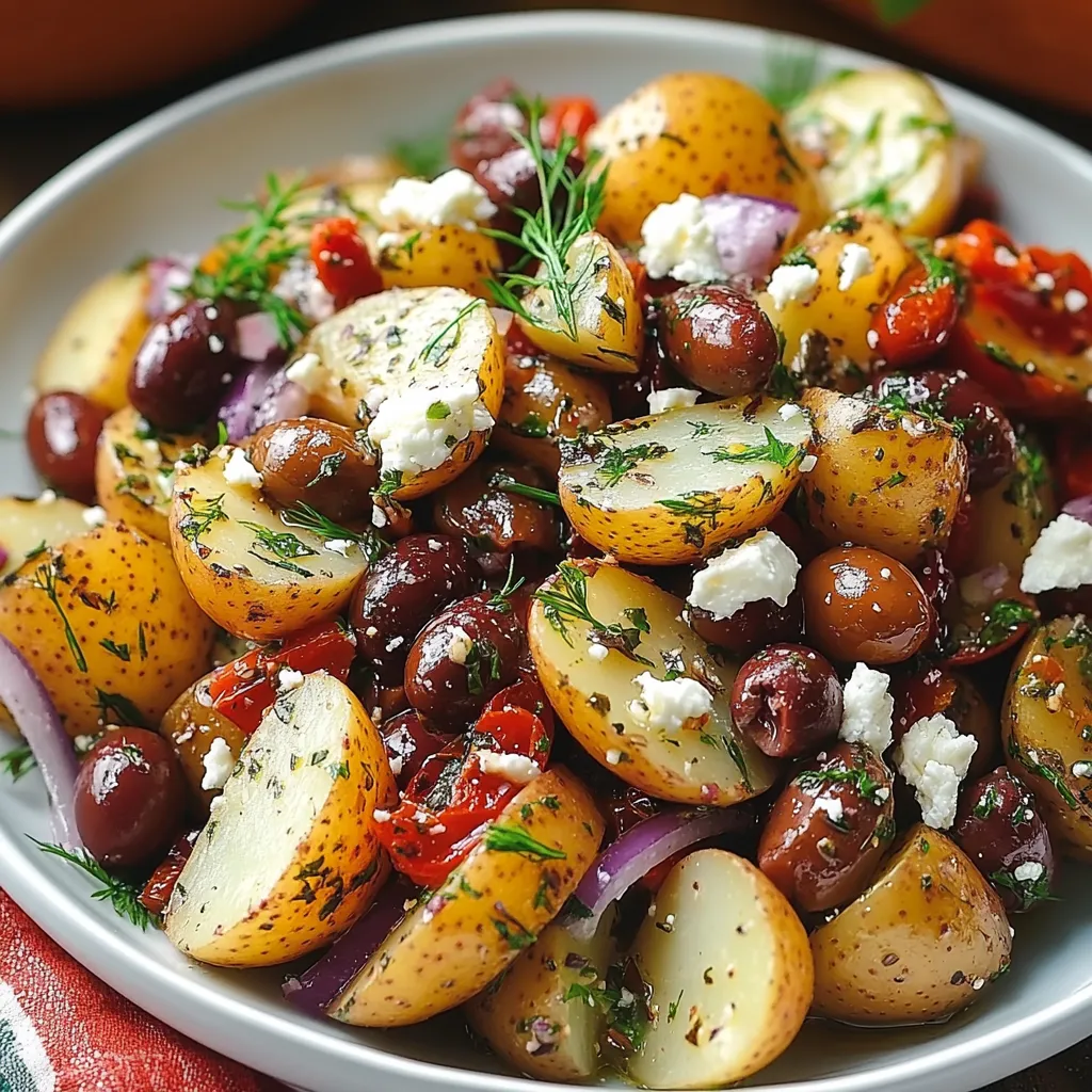 Greek Potato Salad