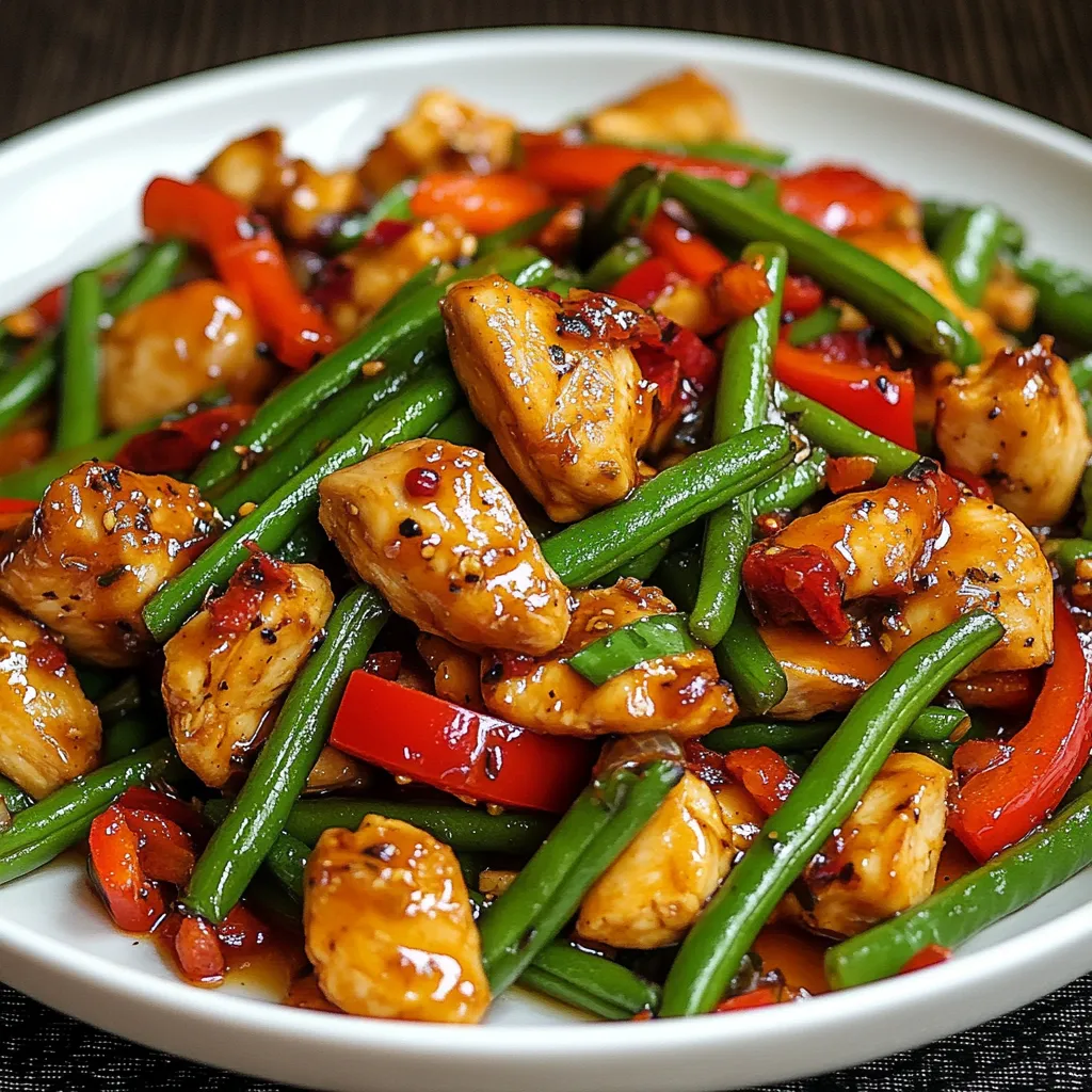 Thai Chicken Stir Fry with Green Beans