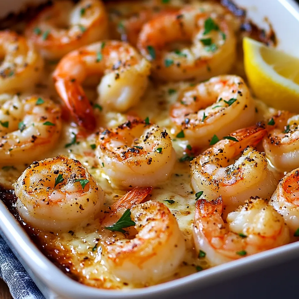 Baked Garlic Parmesan Shrimp