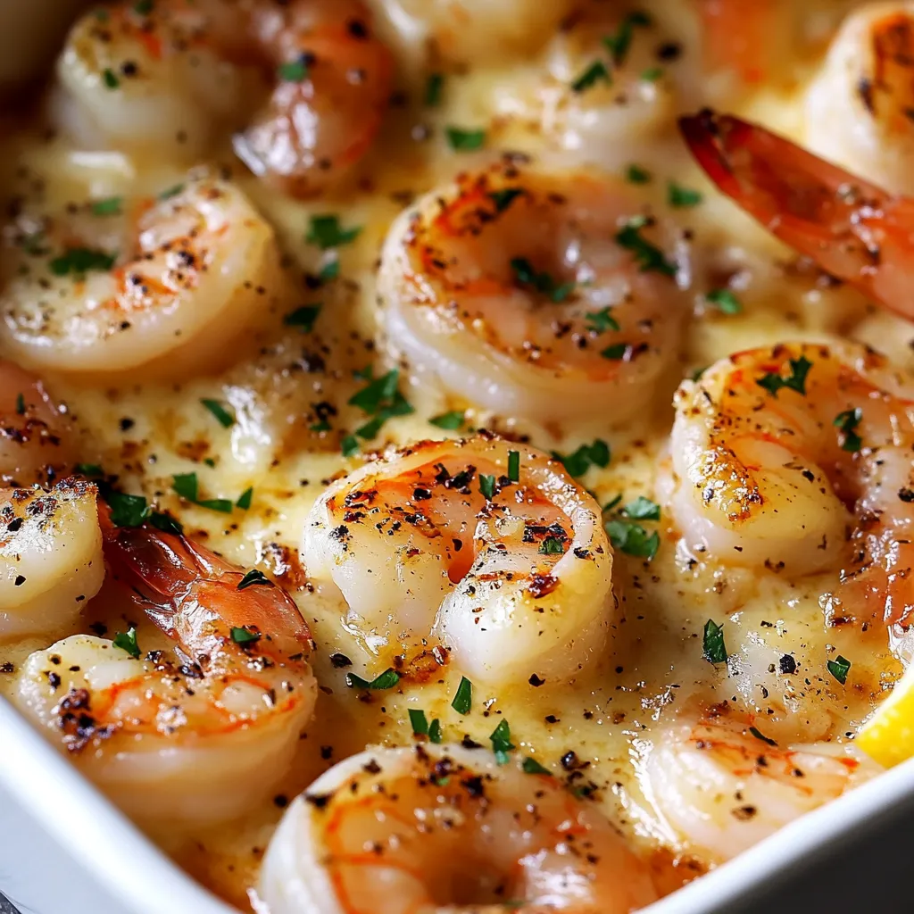 Baked Garlic Parmesan Shrimp