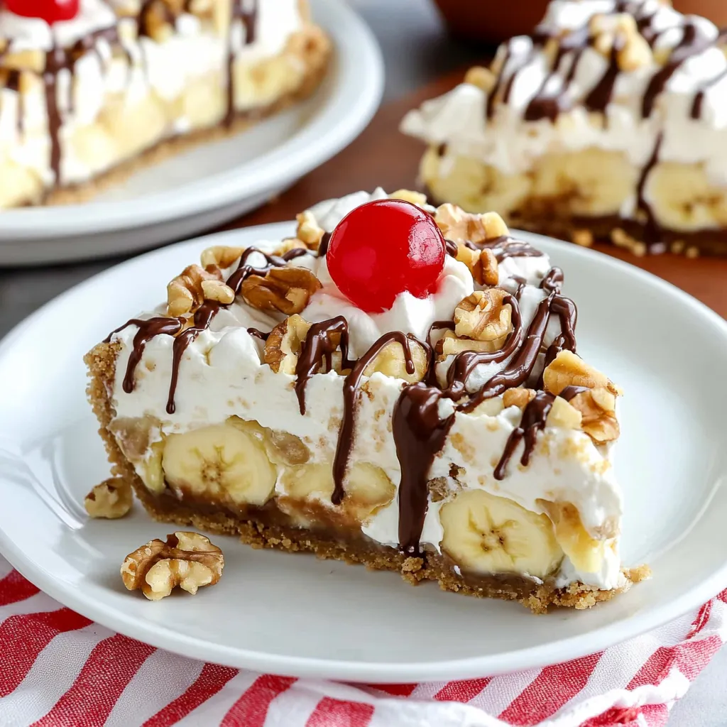 Banana Split Pie