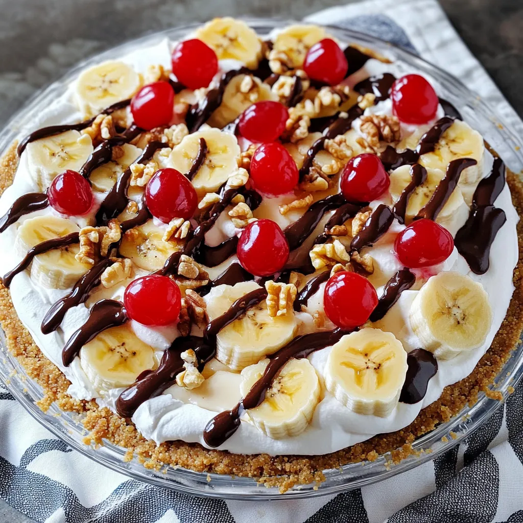 Banana Split Pie
