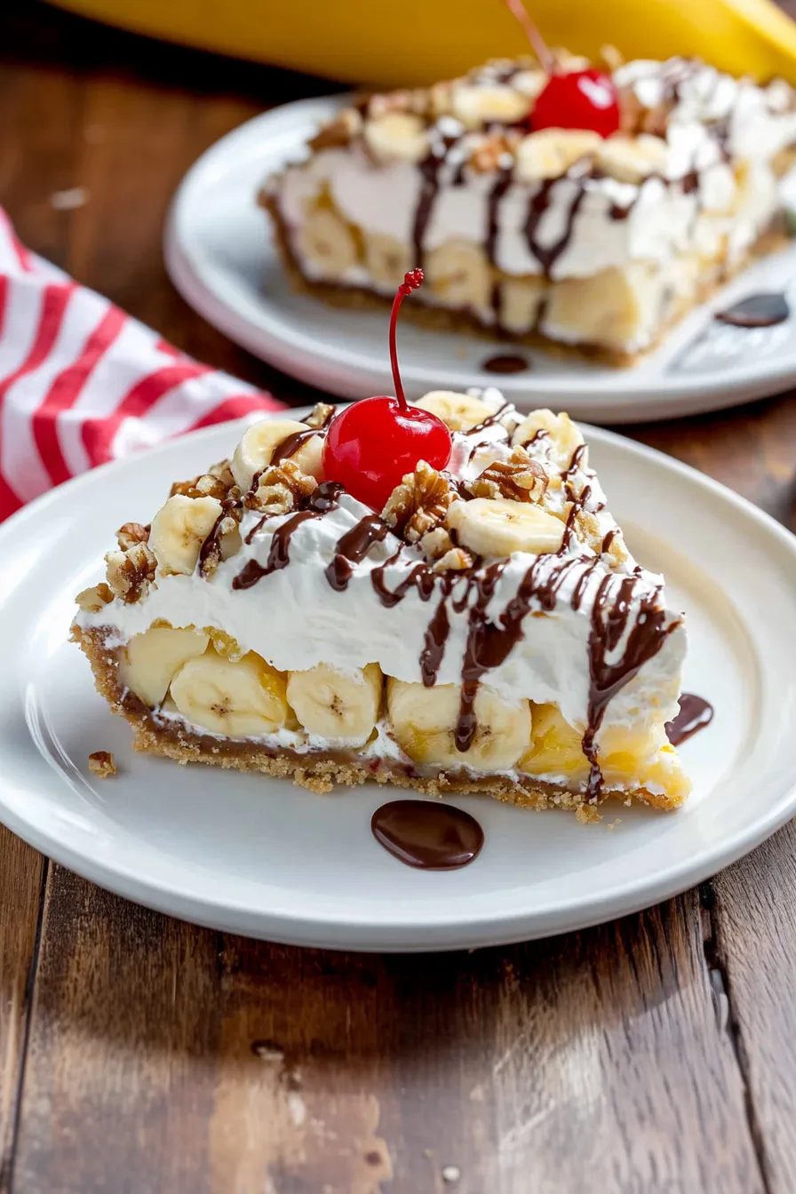 Banana Split Pie