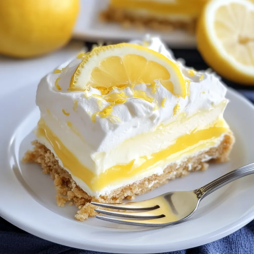 Lemon Lush Cake