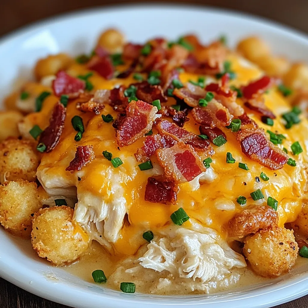 Chicken Bacon Ranch Casserole