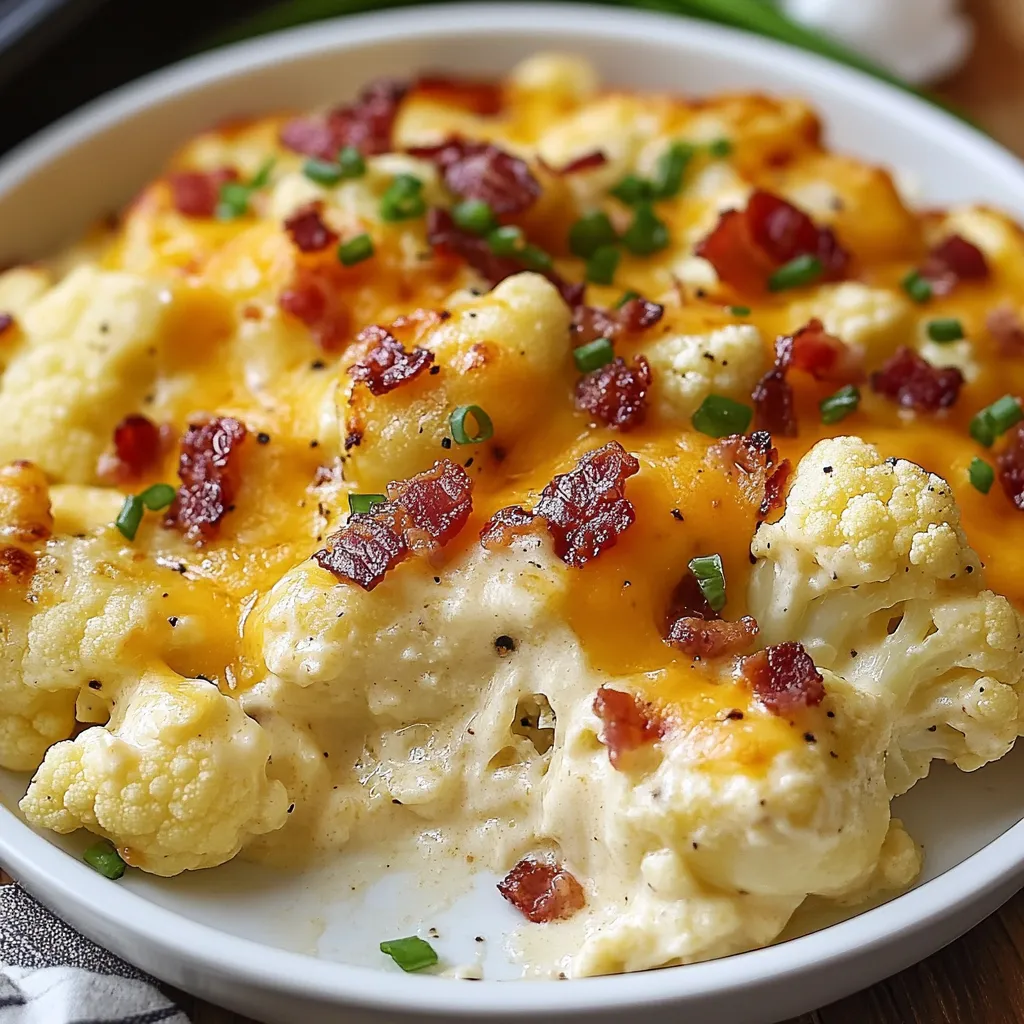 Cheesy Cauliflower Casserole