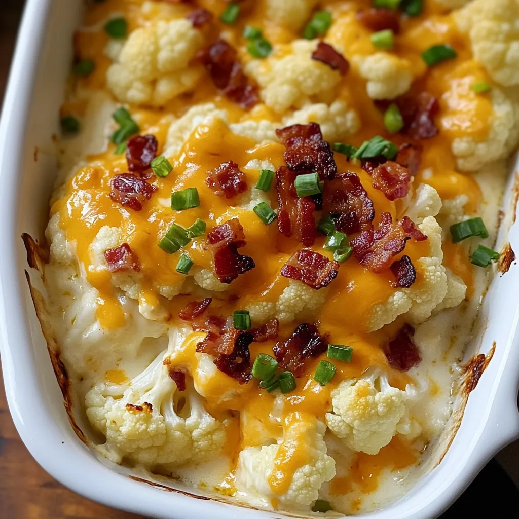 Cheesy Cauliflower Casserole