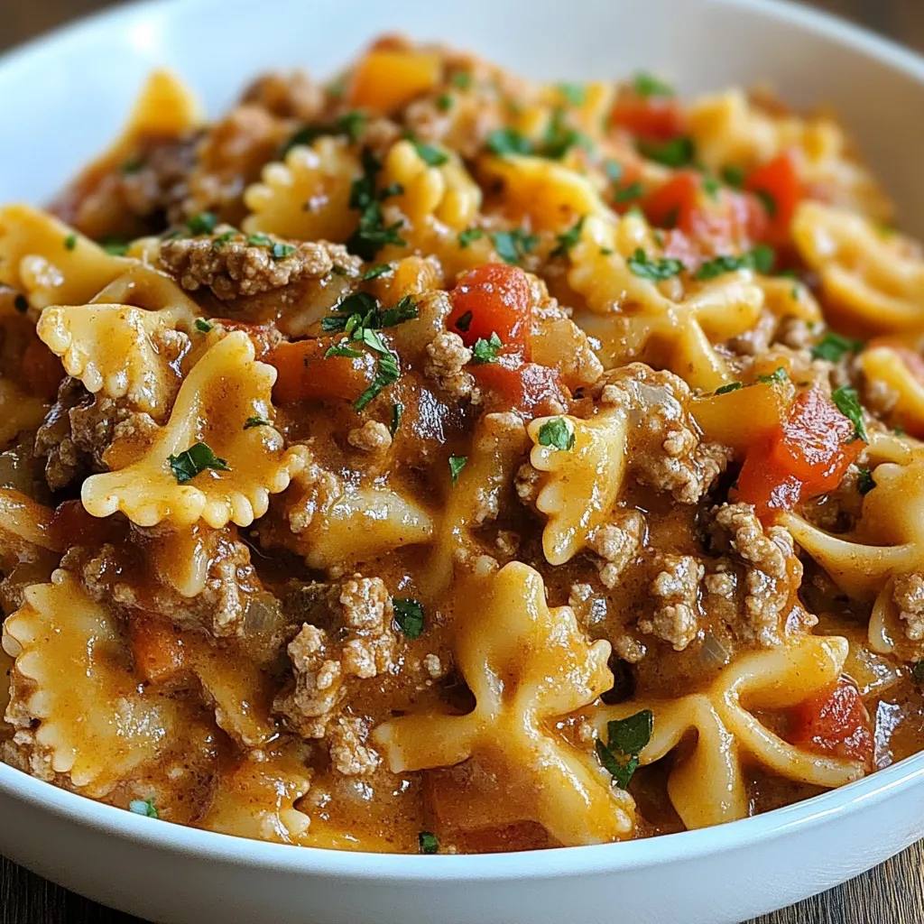 HOMEMADE HAMBURGER HELPER