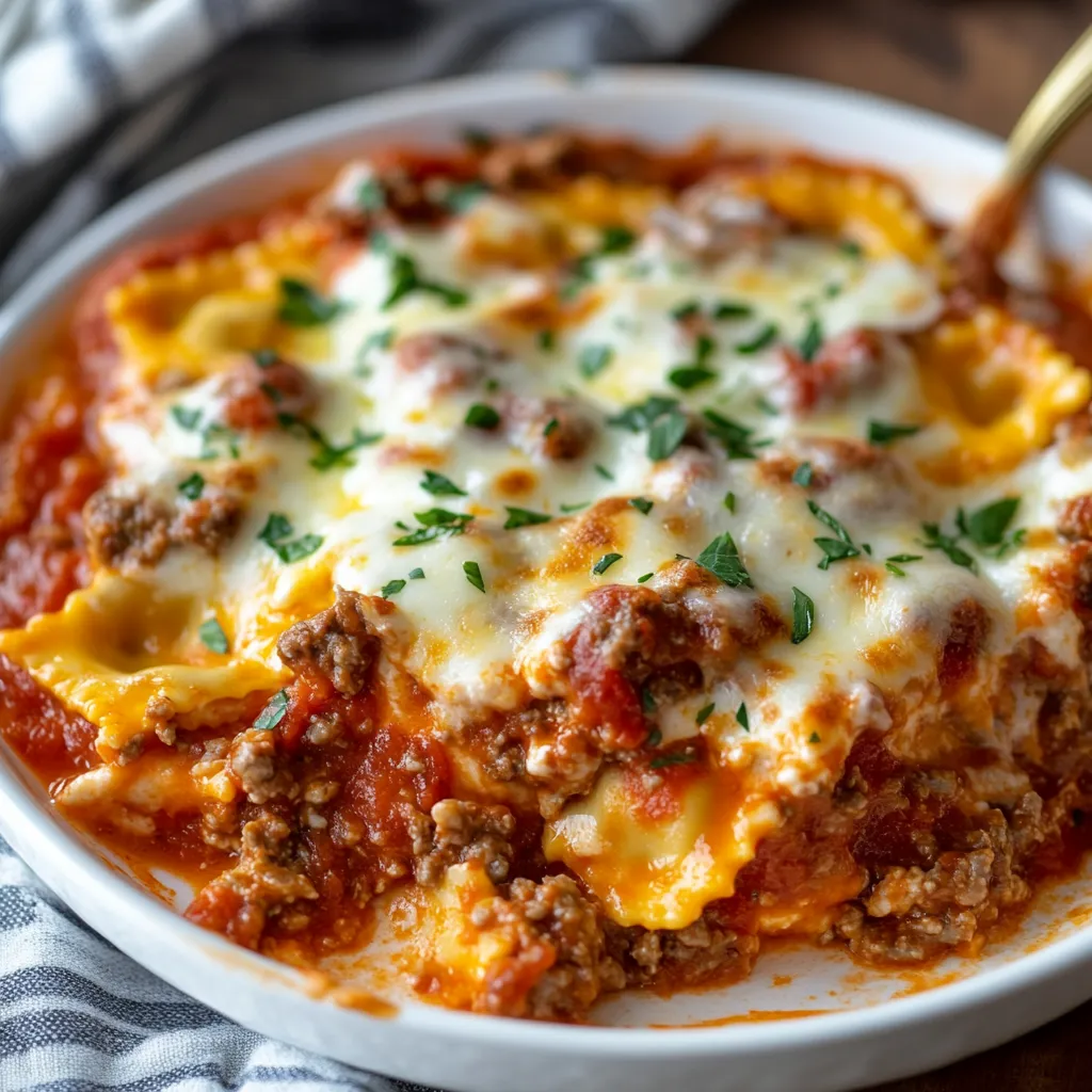 Million Dollar Ravioli Casserole