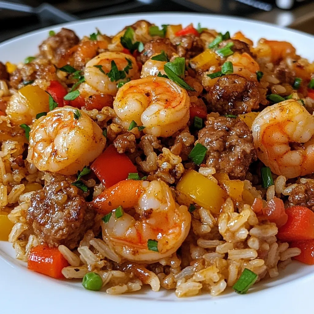 SHRIMP DIRTY RICE