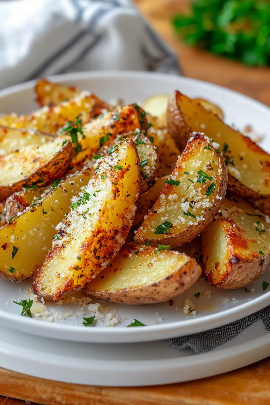 Baked Garlic Parmesan Potato