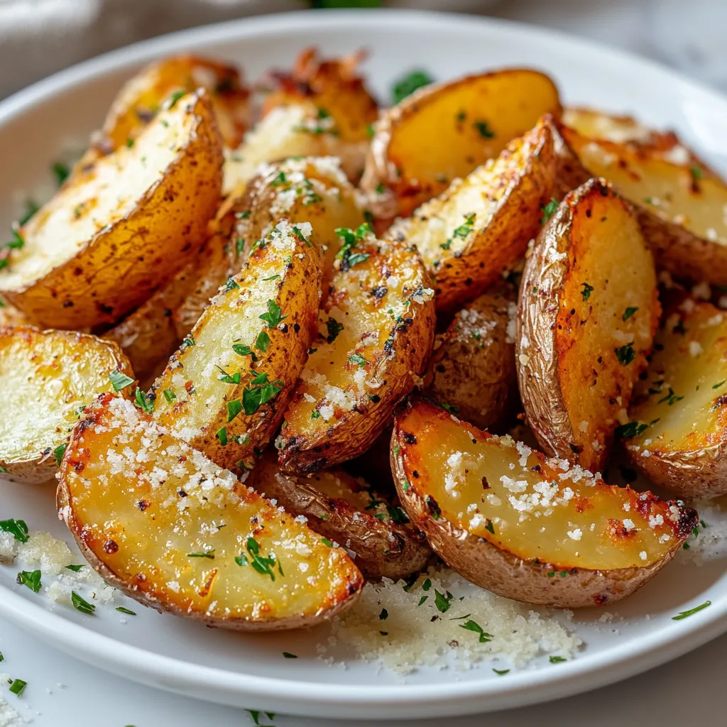 Baked Garlic Parmesan Potato