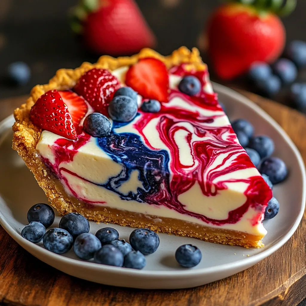 4th of July Swirl Pie