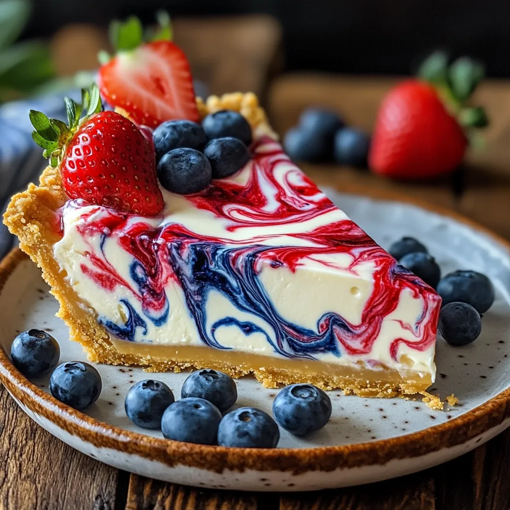 4th of July Swirl Pie