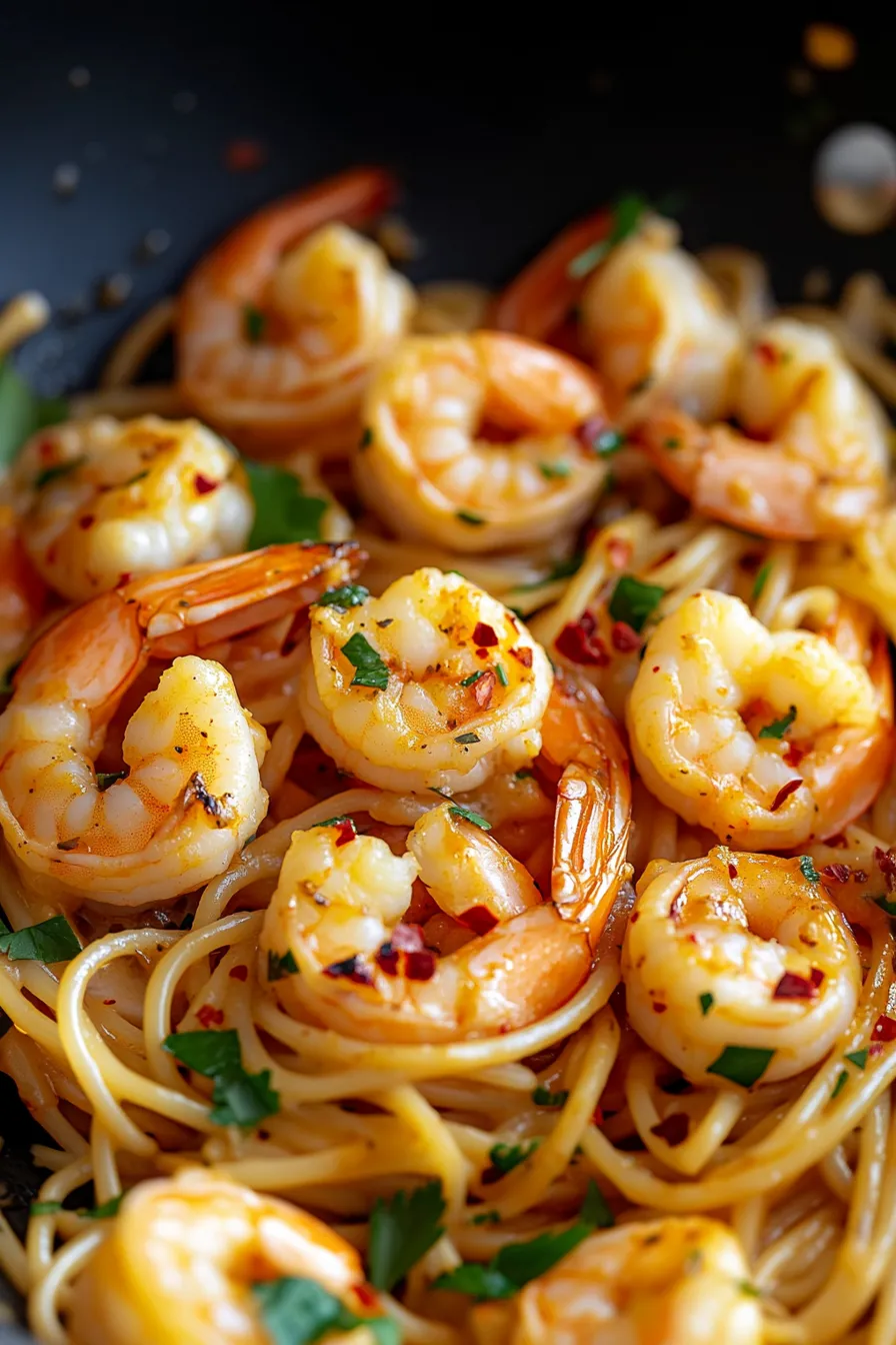 Bang Bang Shrimp Pasta