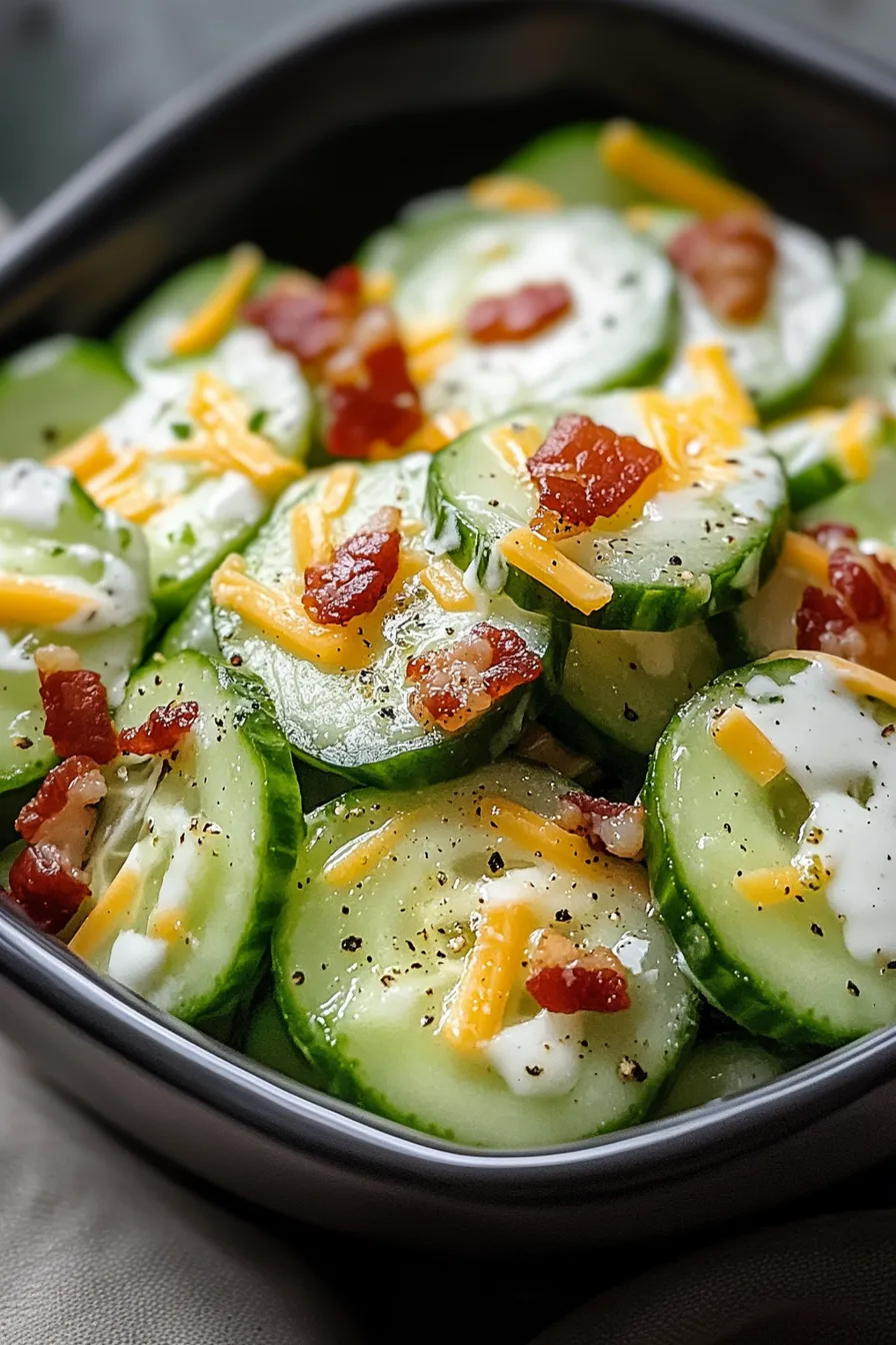 cucumber snack