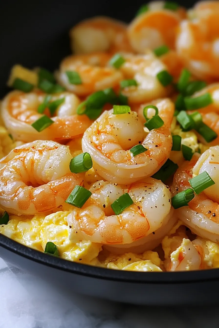 Shrimp and Egg Stir-Fry